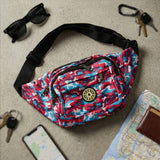 Stylish Multi-Purpose Waist Bag & Cross-body Sling Pouch (1 Pc)