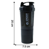 Multipurpose protein shaker bottle 500ml