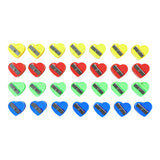 heart design sharpener set