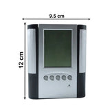Multifunction Digital Calendar Desk Clock with Pen Holder (1 Pc)