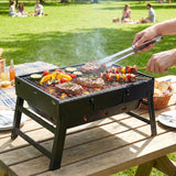 foldable picnic barbecue grill