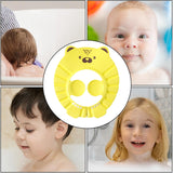 cartoon baby bathing hat
