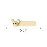 Cute Cartoon Bear Design Premium Fashion Hair Clips (4 Pc)