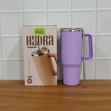 Konvex Large Capacity Insulated Tumbler Mug with Handle and Straw 1200 ML Approx