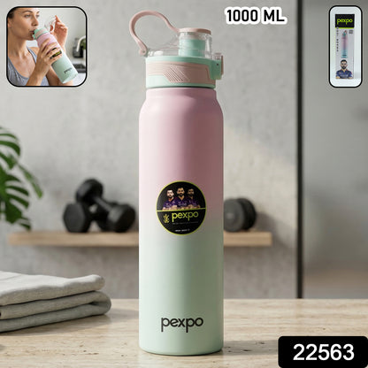 Pexpo Amaze Hot  Cold Insulated Stainless Steel Water Bottle - 1000 Ml