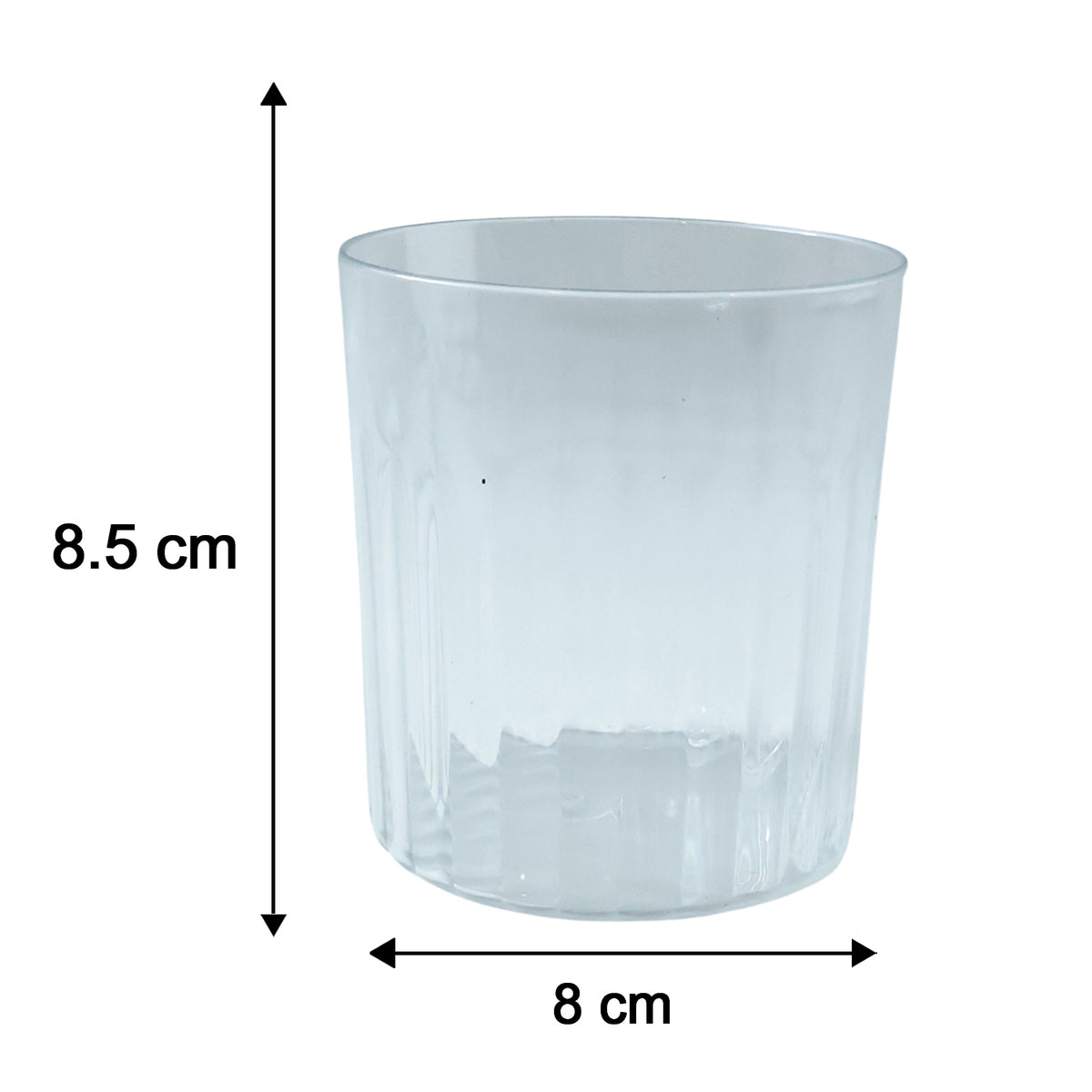Premium Transparent Drinking Glass Set (6 Pc Set 300 Ml Approx)