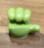 Green Multifunctional Multi functional Hand Shape Wall Clip Hanger Keys Cable Holder