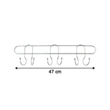 metal coat hook rack